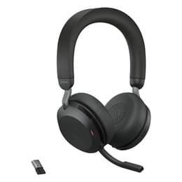 Evolve 2 75 geluidsdemper Hoofdtelefoon - wireless microfoon Zwart