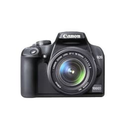 Spiegelreflex - Canon EOS 1000D Zwart + Lens Canon EF-S 18-55mm f/3.5-5.6 II