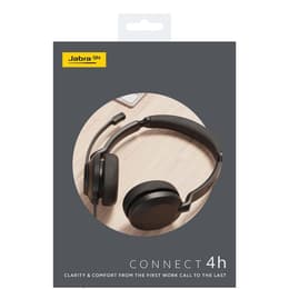 Connect 4H geluidsdemper Hoofdtelefoon - bedraad microfoon Zwart