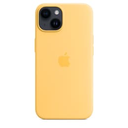 Apple Siliconenhoesje iPhone 14 Siliconenhoesje - Silicone Oranje