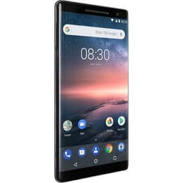 Nokia 8 Sirocco 128 GB - Zwart - Simlockvrij