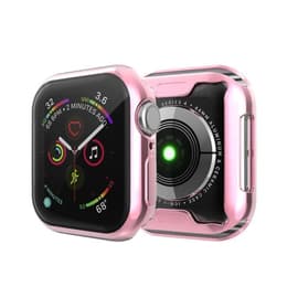 Hoesje Apple Watch Series 4 - 44 mm - Silicone - Roze