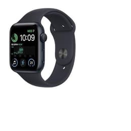 Apple Watch (Series SE) 2022 GPS 40 mm - Aluminium Zwart - Sportbandje Zwart