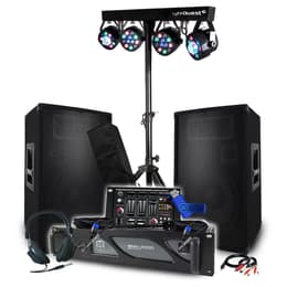 Pack Sono 3200W BM SONIC Ampli 2000W, Paire d'Enceintes 2x600W, Table de Mixage, Portique 4 Lumières Xperformer+Clé 32G PA speaker