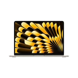 MacBook Air 13" (2024) - Apple M3 met 8‑core CPU en 8-core GPU - 16GB RAM - SSD 256GB - Standaarddisplay - QWERTZ - Duits