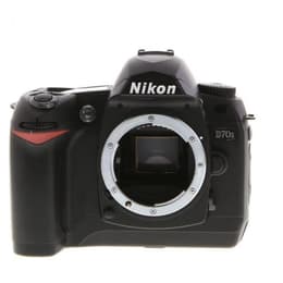 Reflex D70 - Zwart + Nikon AF-S DX ED 18-55 mm f/3.5-5.6G f/3.5-5.6