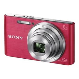 Compactcamera Cyber-shot DSC-W830 - Roze + Sony Carl Zeiss Vario-Tessar 25-200mm f/3.3-6.3 f/3.3-6.3