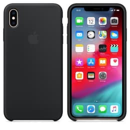 Apple Hoesje iPhone XS Max Hoesje - Silicone Zwart