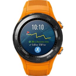 Horloges Cardio GPS Huawei Watch 2 - Zwart/Oranje