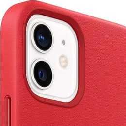 Apple Leren hoesje iPhone 12 mini Leren hoesje - Leer Rood