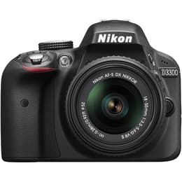 Spiegelreflexcamera D3300 - Zwart + Nikon Nikon AF-S DX Nikkor 18-55mm f/3.5-5.6G II f/3.5-5.6