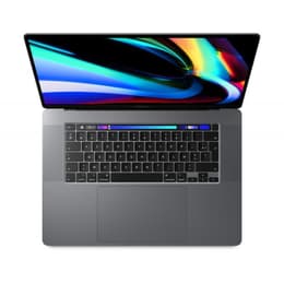 MacBook Pro Touch Bar 16" Retina (2019) - Core i9 2.4 GHz SSD 512 - 32GB - QWERTY - Engels
