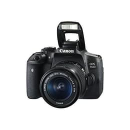 Spiegelreflexcamera EOS 750D - Zwart + Canon Zoom Lens EF-S 18-135mm f/3.5-5.6 IS STM f/3.5-5.6