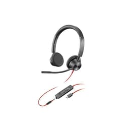 Poly Blackwire 3325 Hoofdtelefoon - microfoon Zwart/Rood