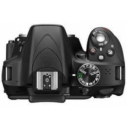 Spiegelreflexcamera D3300 - Zwart + Nikon AF-P DX Nikkor 18-55mm f/3.5-5.6G VR f/3.5-5.6G