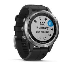 Horloges Garmin Cardio GPS Fēnix 5S Plus - Zwart/Zilver