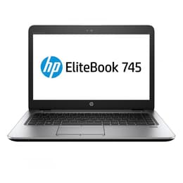 Hp EliteBook 745 G4 14" A10 2.4 GHz - SSD 256 GB - 8GB QWERTY - Engels
