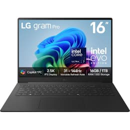 LG Gram Pro 16" Core Ultra 7 1.4 GHz - SSD 1 TB - 16GB QWERTY - Engels