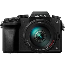 Hybride camera Panasonic Lumix DMC-G7H - Zwart + Lens Panasonic Lumix G Vario 14-140mm F3.5-5.6 ASPH Power O.I.S