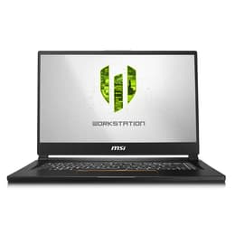 MSI Workstation WS65 15" Core i7 2 GHz - SSD 512 GB - 32GB AZERTY - Frans