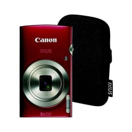 Compactcamera Ixus 185 - Rood + Canon Canon 8X Optical Zoom Lens 28-224mm f/3.2-6.9 f/3.2-6.9