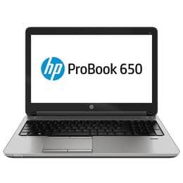 HP ProBook 650 G1 15" Core i5 2.5 GHz - SSD 240 GB - 4GB AZERTY - Frans