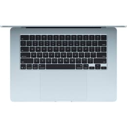 MacBook Air 15" (2025) - Apple M4 met 10‑core CPU en 10-core GPU - 16GB RAM - SSD 256GB - Standaarddisplay - QWERTY - Zweeds