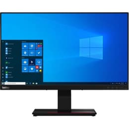 24-inch Lenovo ThinkVision T24T-20 1920 x 1080 LED Beeldscherm Zwart