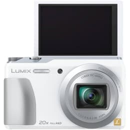 Compact - Panasonic Lumix DMC-TZ56 - Wit + Panasonic Lumix DC Vario 24mm f/3.3-6.4 Power O.I.S