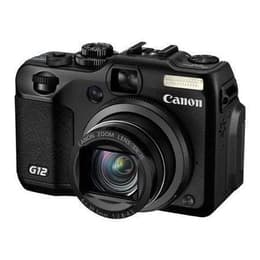 Compactcamera Canon PowerShot G12 - Zwart + Lens Canon 5X IS Optical Zoom