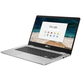 Asus ChromeBook C423 Celeron N3350 1.1 GHz 64GB eMMC - 4GB QWERTY - Engels