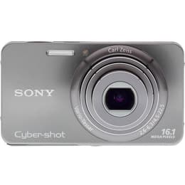 Compactcamera CyberShot DSC-W570 - Zilver + Sony Carl Zeiss Vario-Tessar 25–125 mm f/2.6–6.3 f/2.6–6.3
