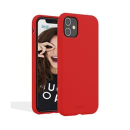 Hoesje iPhone 13/Compatible Magsafe - Silicone - Rood