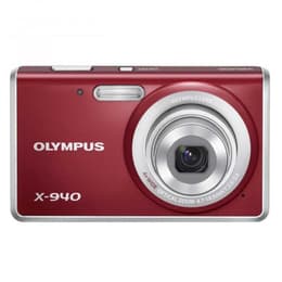 Compactcamera Digital X-990 - Rood + Olympus Olympus Lens 5x Wide Optical Zoom 4.7-23.5mm f/2.8-6.5 f/2.8-6.5