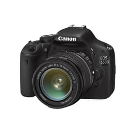Reflex EOS 550D - Zwart + Canon Canon Zoom Lens EF-S 18-55mm f/3.5-5.6 f/3.5-5.6