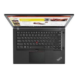 Lenovo ThinkPad T470S 14" Core i7 2.8 GHz - SSD 256 Go RAM 16 GB QWERTY - Engels