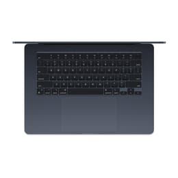 MacBook Air 15" (2023) - Apple M2 met 8‑core CPU en 10-core GPU - 8GB RAM - SSD 512GB - QWERTY - Engels