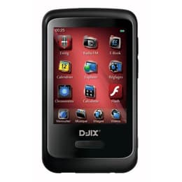 Djix M690 MP3 & MP4 speler 8GB- Zwart
