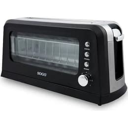 Broodrooster Sogo TOS-SS-5445a 2 sleuven - Zwart