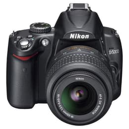 Spiegelreflexcamera D5000 - Zwart + Nikon Nikon Nikkor AF-S DX VR 18-55 mm f/3.5-5.6 + Nikon Nikkor AF-S VR DX 55-200 mm f/4-5.6G ED f/3.5-5.6 + f/4-5.6G ED