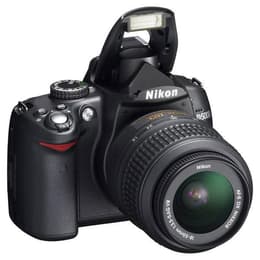 Reflex D5000 - Zwart + Nikon Nikon Nikkor AF-S DX VR 18-55 mm f/3.5-5.6 + Nikon Nikkor AF-S VR DX 55-200 mm f/4-5.6G ED f/3.5-5.6 + f/4-5.6G ED