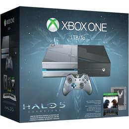 Xbox One 1000GB - Grijs - Limited edition Halo 5: Guardians