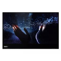 14-inch Lenovo ThinkVision M14t 1920 x 1080 LCD Beeldscherm Zwart