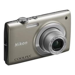Compactcamera Coolpix S2600 - Beige + Nikon Nikkor 5x Wide Optical Zoom 26-130mm f/3.2-6.5 f/3.2-6.5