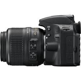 Spiegelreflexcamera - Nikon D3200 Zwart + Lens Nikon AF-S DX Nikkor 18-55mm f/3.5-5.6 VR II
