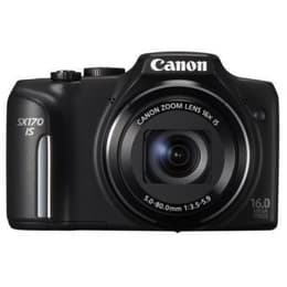 Compact Canon PowerShot SX170 IS - Zwart