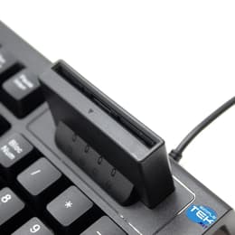 Simpletek Toetsenbord QWERTY Italiaans Wired with Smart Card Reader