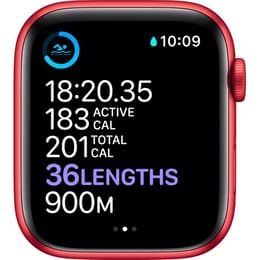 Apple Watch Series 9 (2023) - (band niet inbegrepen) - GPS 41 mm - Rood Aluminium