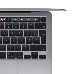 MacBook Pro 13" (2020) - Apple M1 met 8‑core CPU en 8-core GPU - 16GB RAM - SSD 256GB - QWERTY - Engels
