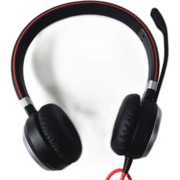Evolve 40 MS Stereo geluidsdemper Hoofdtelefoon - bedraad microfoon Zwart